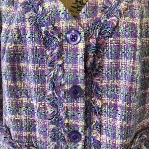 Allison Woods Purple Suit Jacket